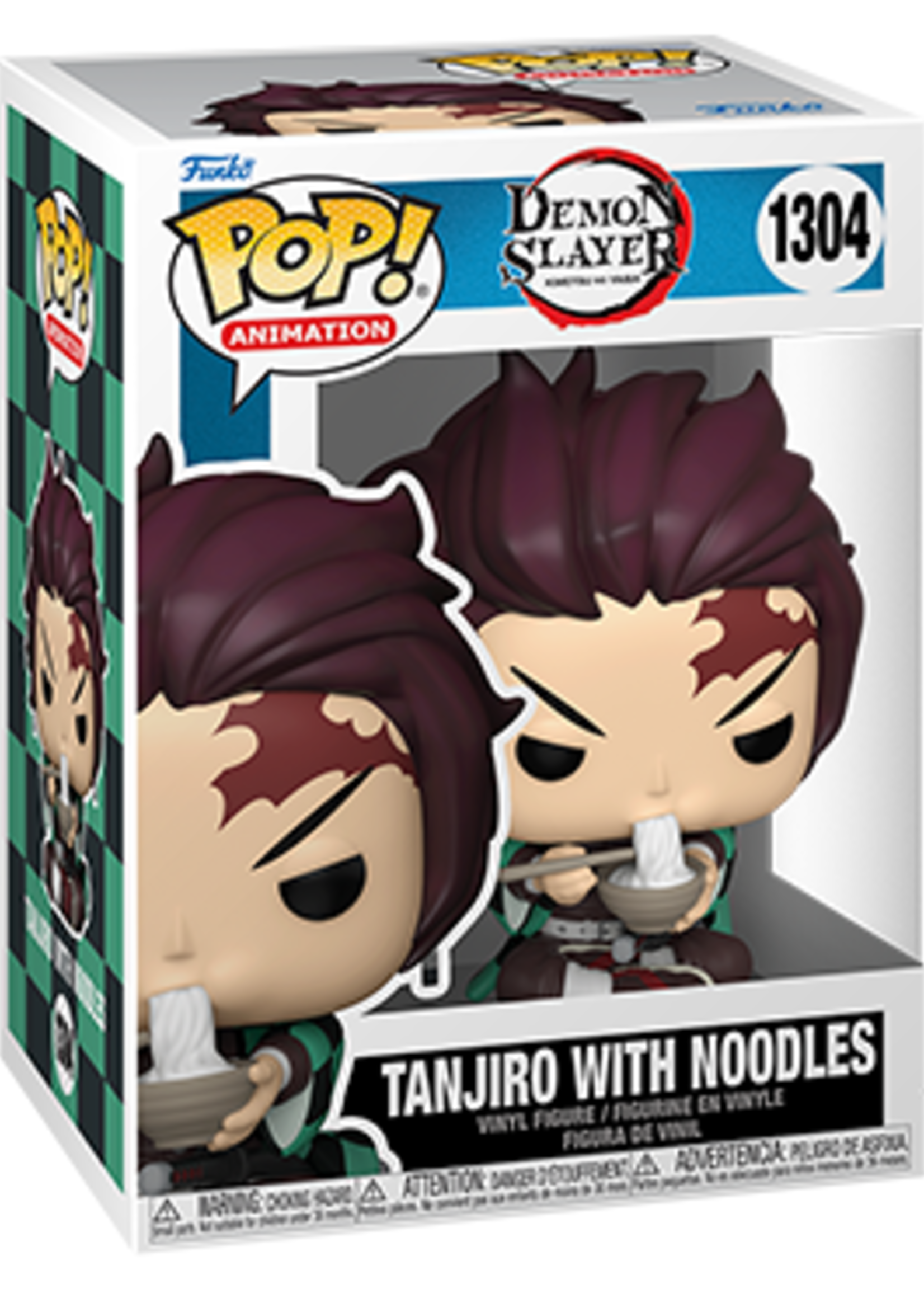 Funko Pop! Animation: Demon Slayer - Tanjiro With Noodles - Oly's Home  Fashion