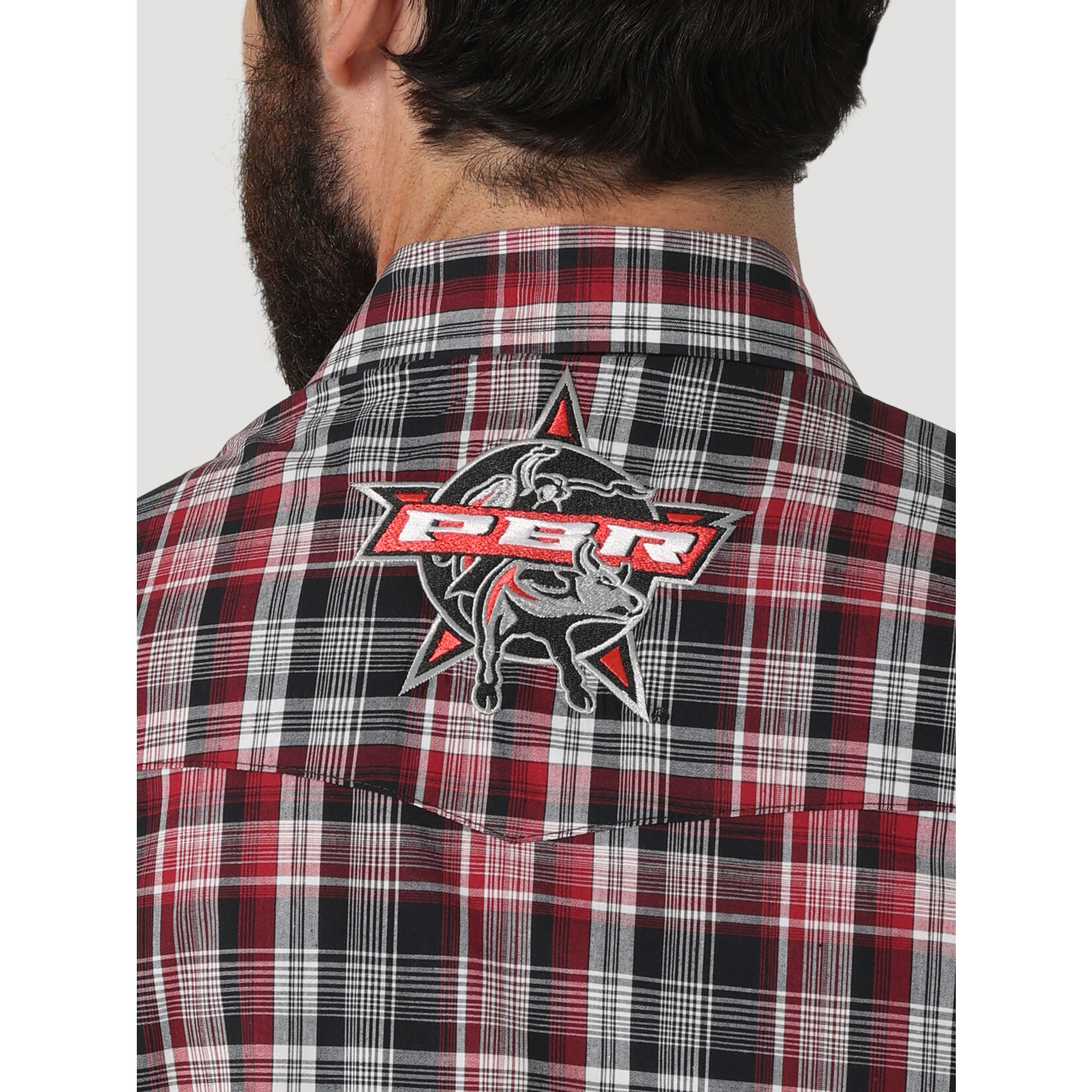Wrangler Wrangler - Men's PBR Long Sleeve Logo Shirt - 112317135