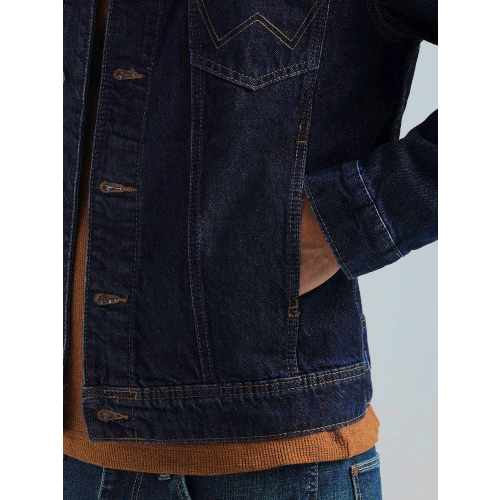 Wrangler Wrangler - Men's Denim Jacket With Contrasting Yoke - 112318260
