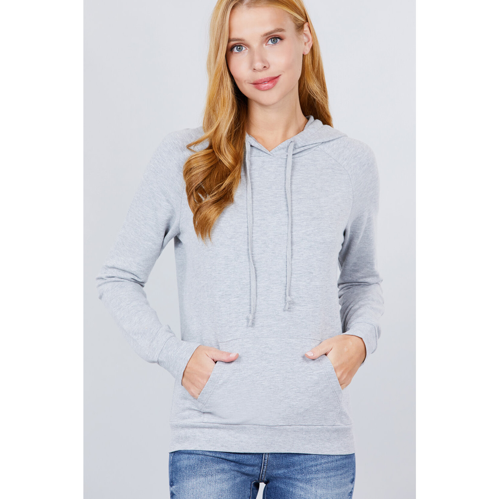 ACTIVE USA, INC. Active USA - French Terry Pullover Hoodie - T1481