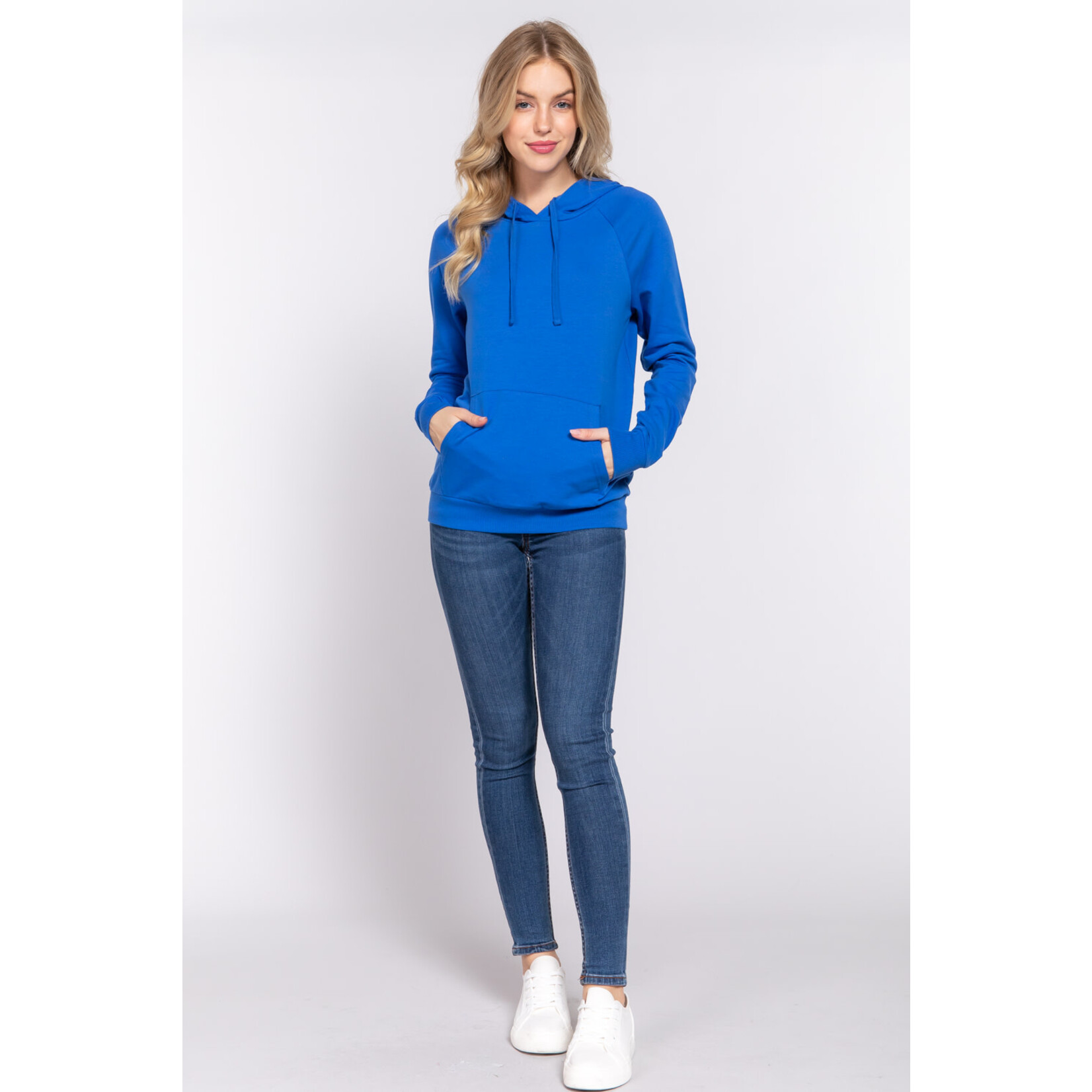 ACTIVE USA, INC. Active USA - French Terry Pullover Hoodie - T1481