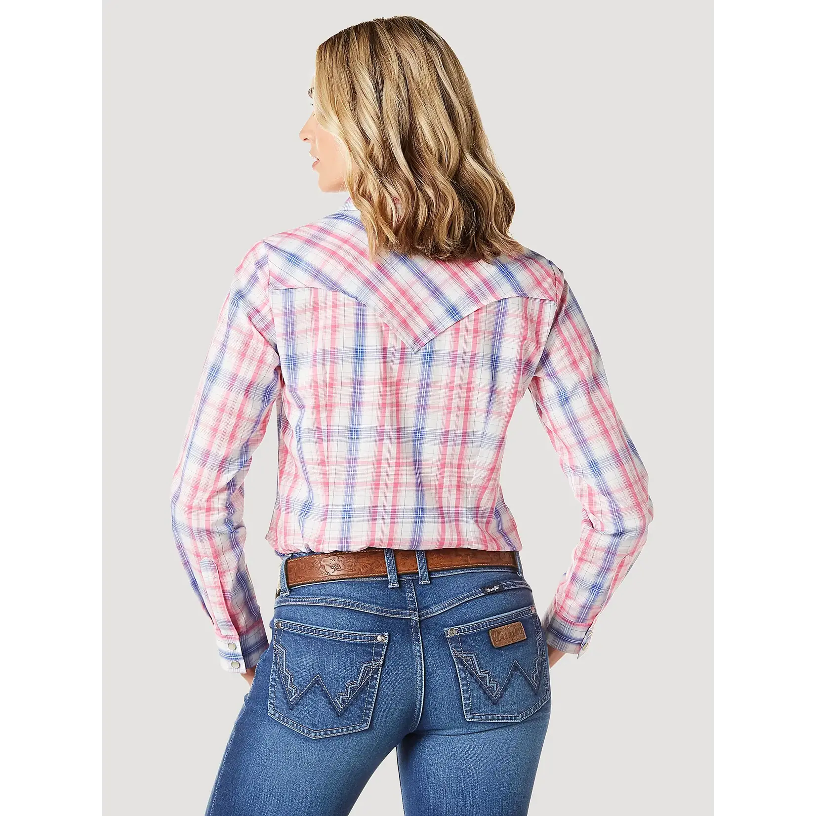 Wrangler Women's Essential Long Sleeve Plaid Shirt - 112335506