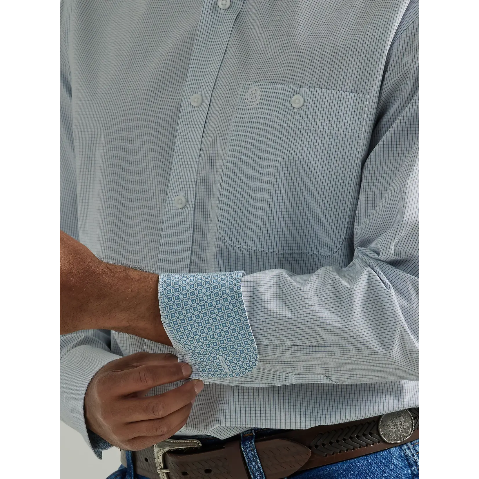 Wrangler Men's George Strait Long Sleeve Shirt - 112331806