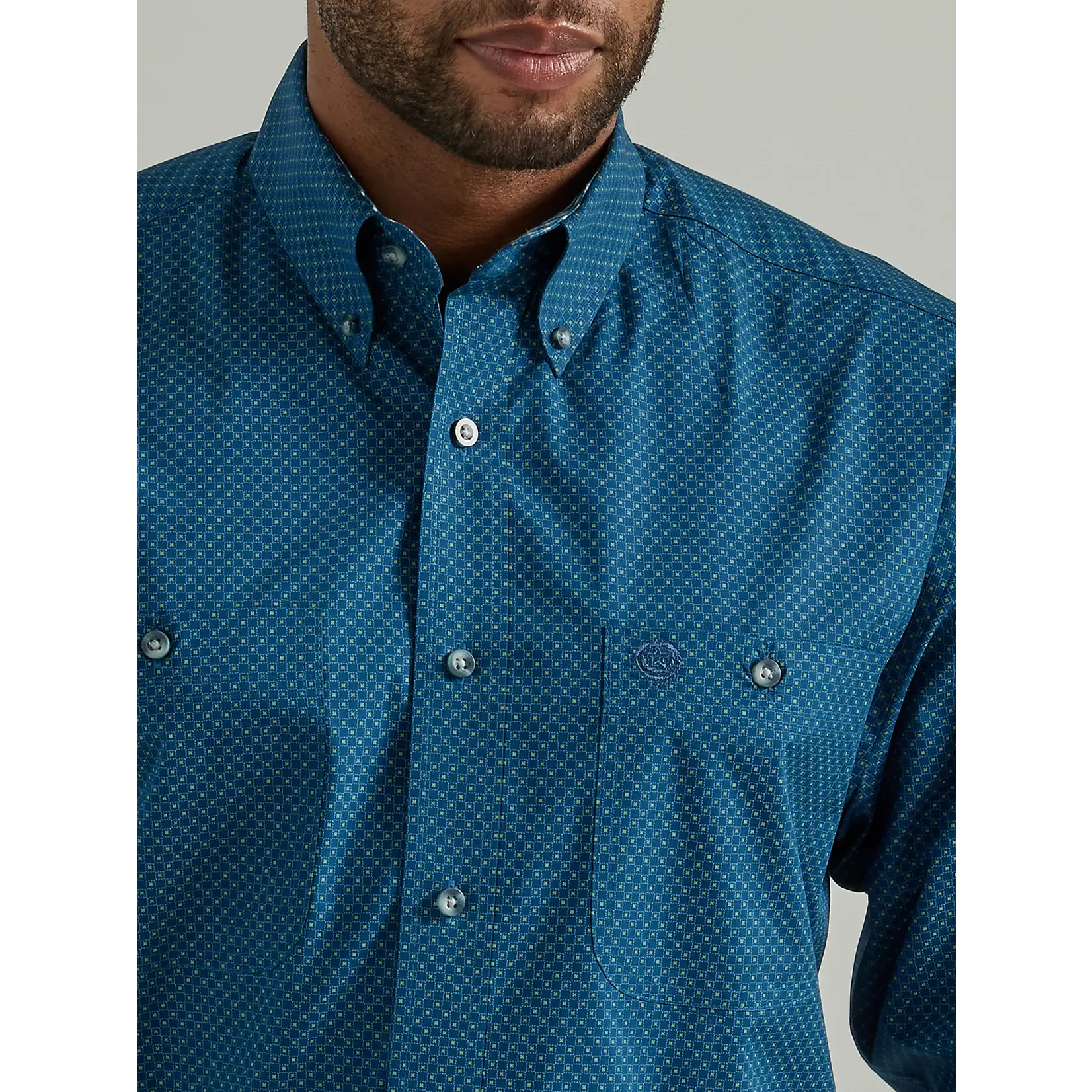 Wrangler Men's George Strait Long Sleeve Shirt - 112331838