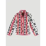 Wrangler Girl's Southwestern Shepra Full Zip Jacket - 112335314