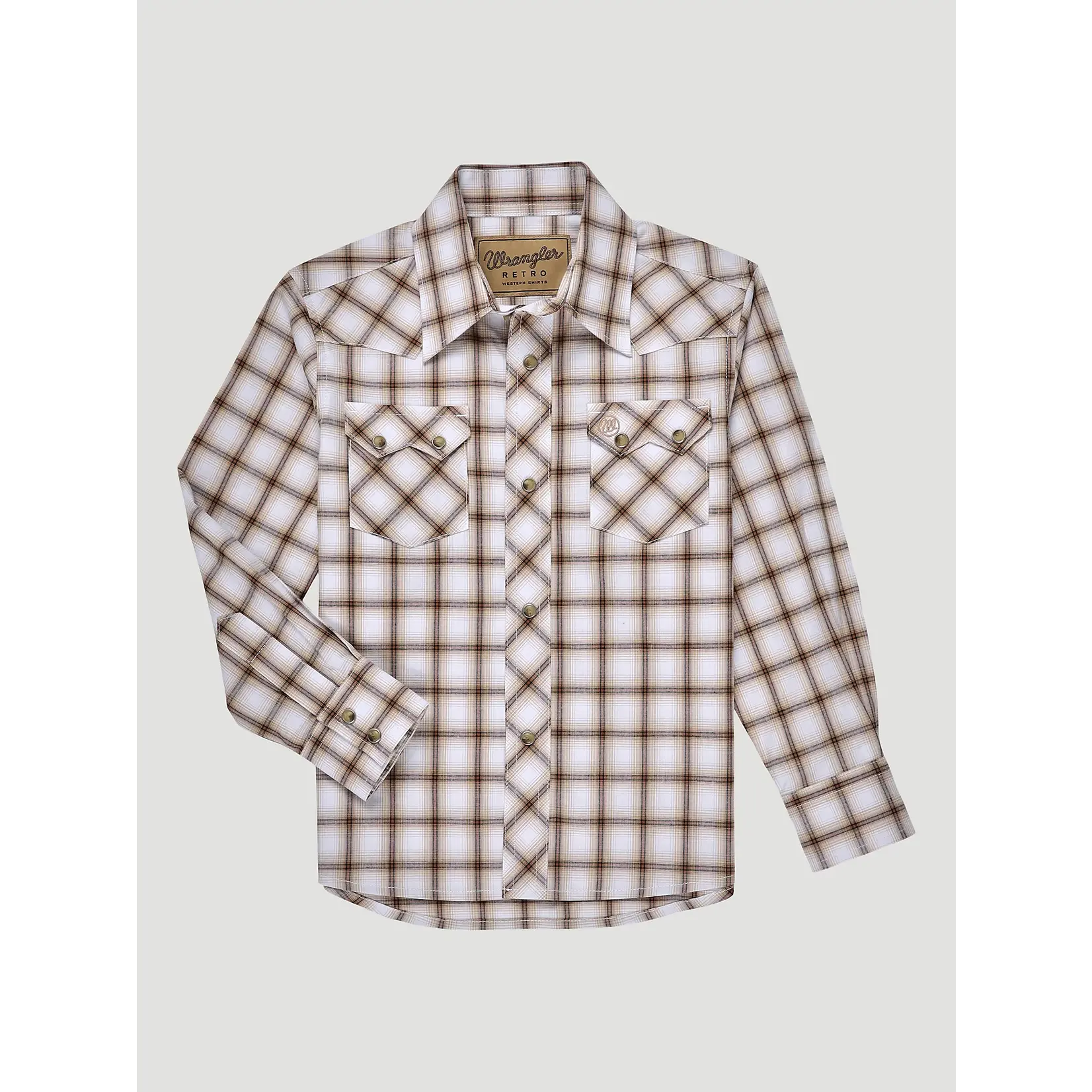Wrangler Boys Wrangler® Retro® Long Sleeve Shirt - 112326302