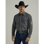 Wrangler Men's Western Logo Long Sleeve Shirt  - 112330376