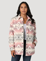 Wrangler Wrangler Ladies South Western Print Shacket - 112336449