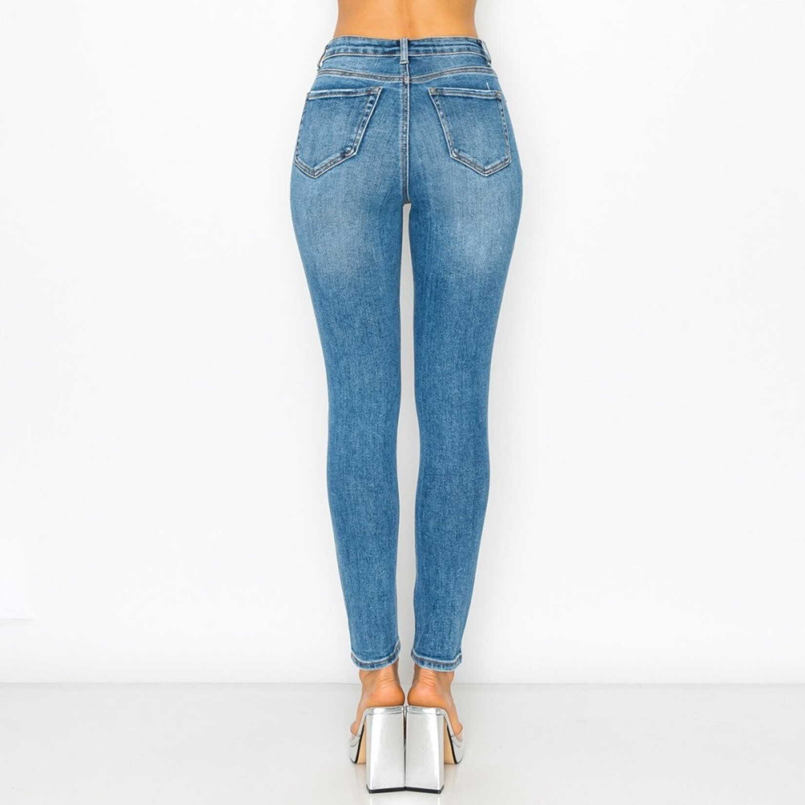 Wax Jeans Wax Jeans - Authentic High Waisted Basic Skinny - 90284