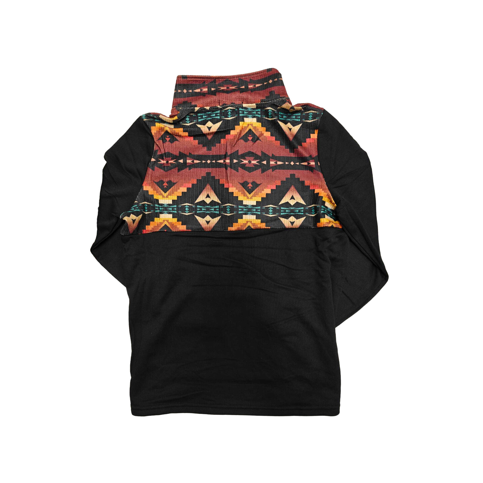Fashion Express Women’s Crew Neck Aztec Print Sweater - T1120