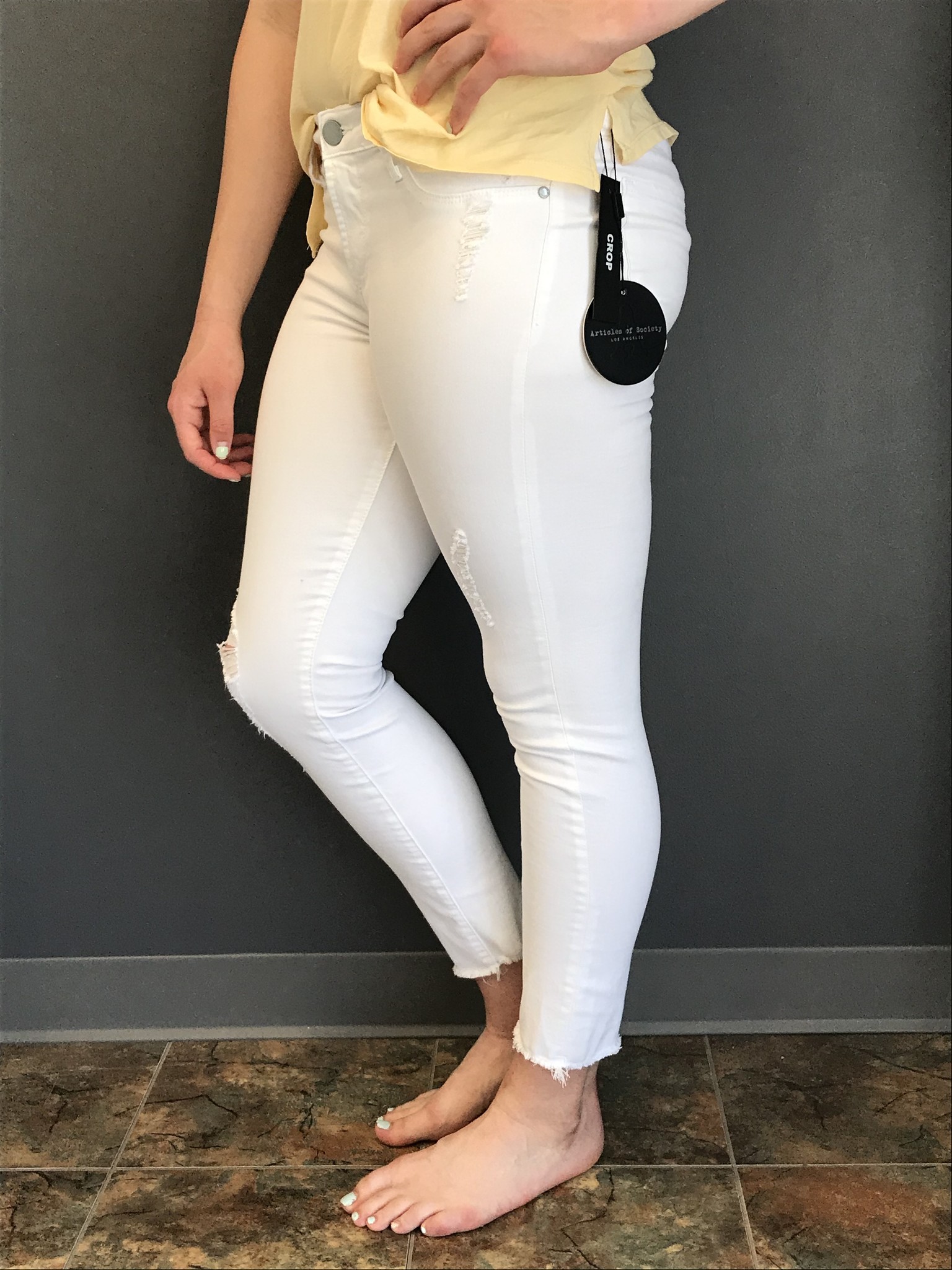 articles of society white jeans