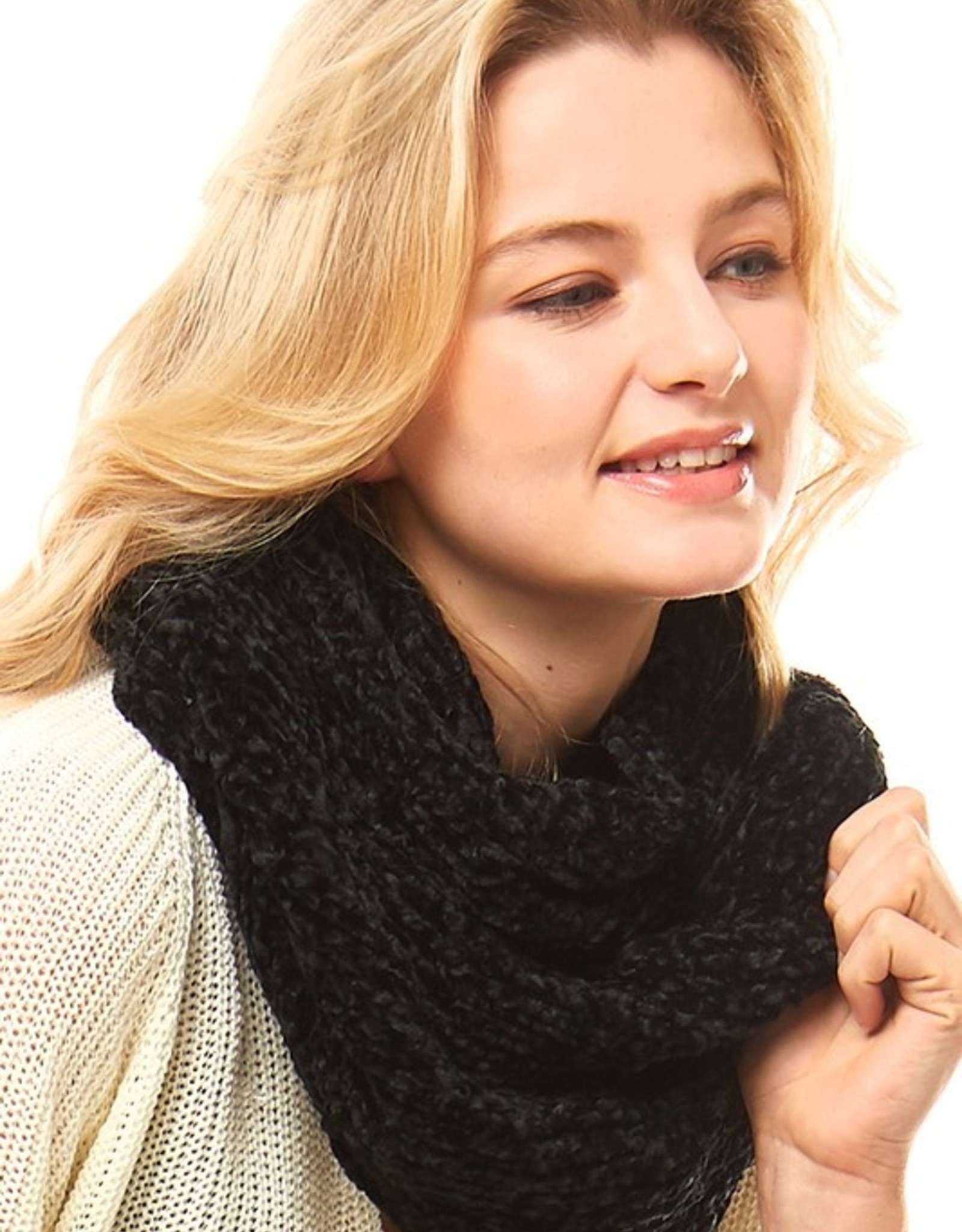 Chenille Infinity Scarf