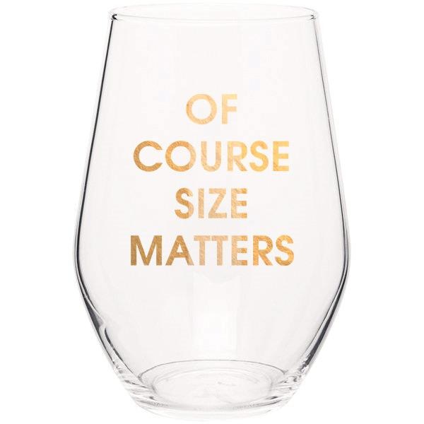 CHEZ GAGNE STEMLESS WINE GLASS CHEEKY