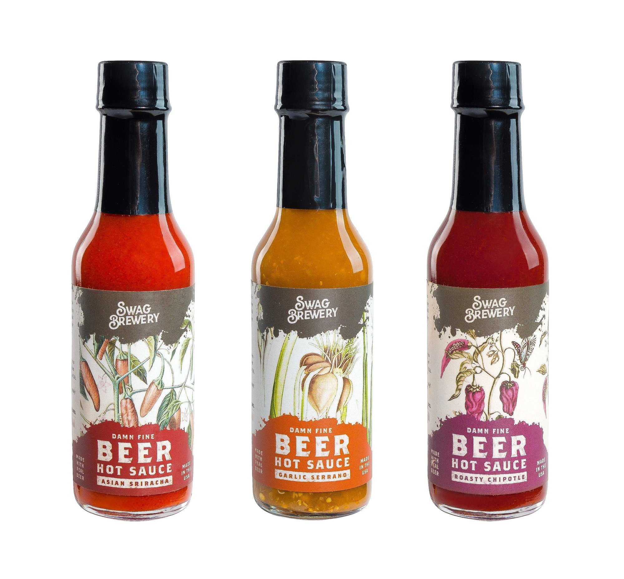 SWAG BREWERY BEER INFUSED HOT SAUCE