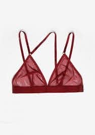 BLUSH BRALETTE GARNET