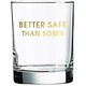 CHEZ GAGNE WHISKEY GLASS CHEEKY