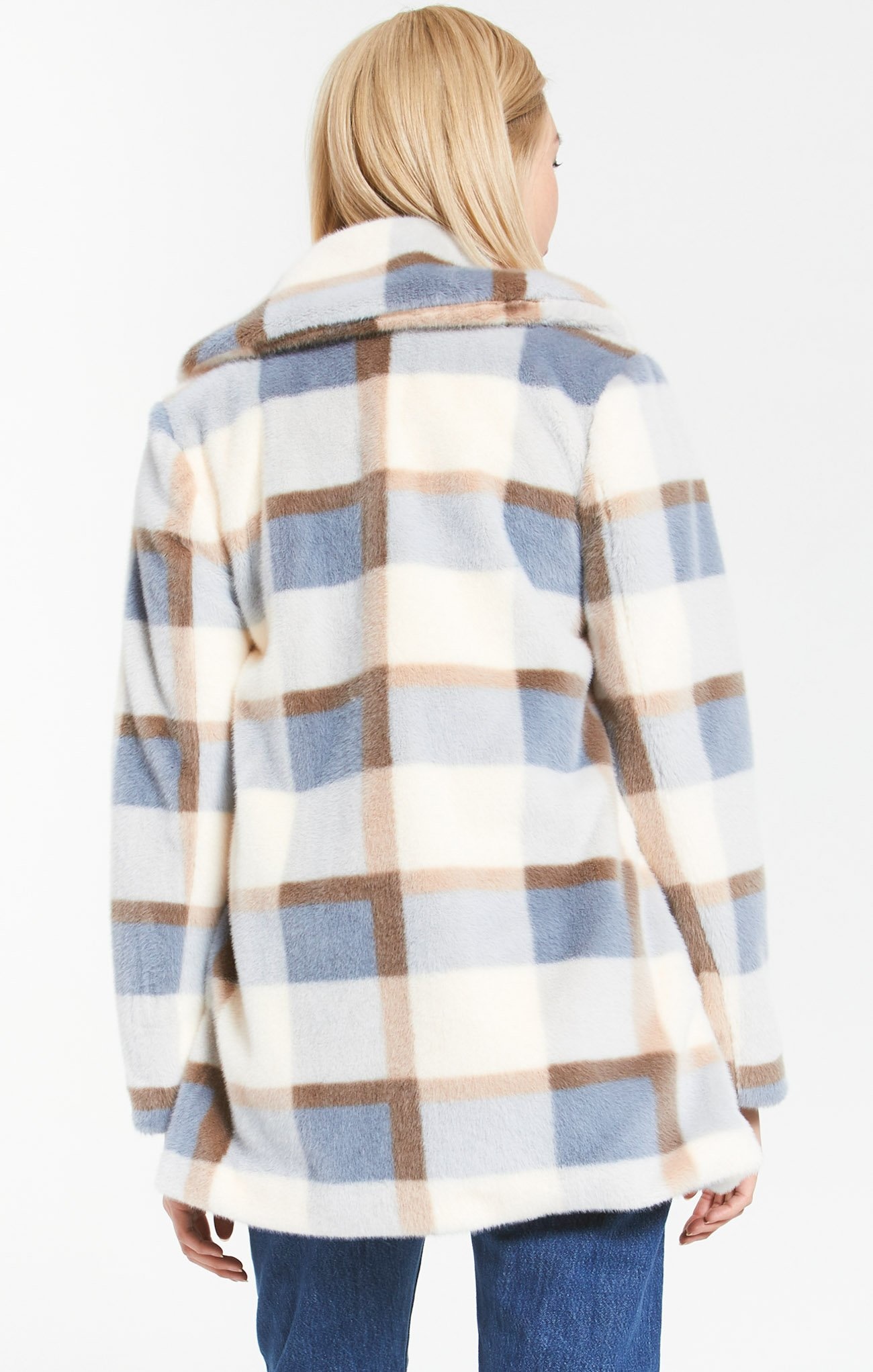 ZSUPPLY CARMEN PLAID COAT