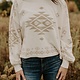 ZSUPPLY LEA TRIBAL SWEATSHIRT