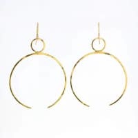 LOTUS JEWELRY STUDIO CLEO EARRINGS GOLD VERMEIL