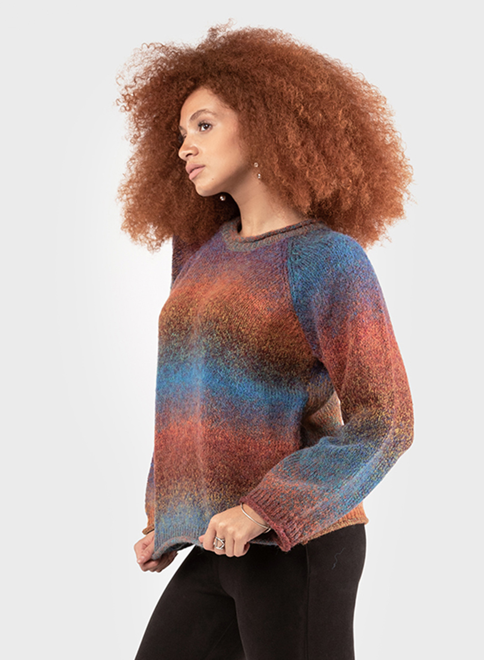 SPACE DYE SWEATER