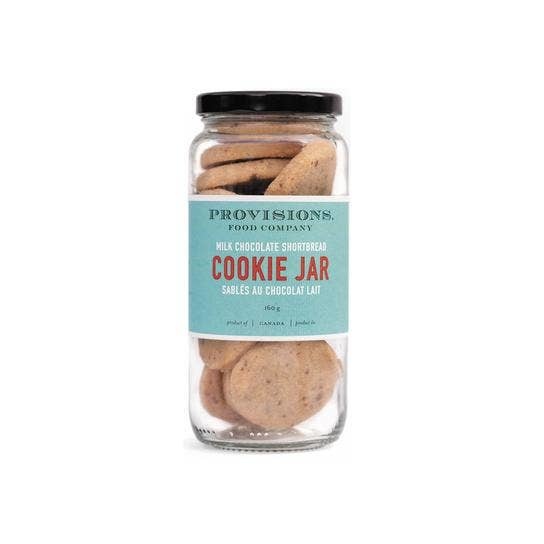 PROVISIONS MILK CHOCOLATE SHORTBREAD JAR