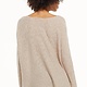 ZSUPPLY TAYLA RIB SWEATER - SOFT TAUPE