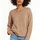 ZSUPPLY ADA STAR SWEATER - HEATHER CARAMEL