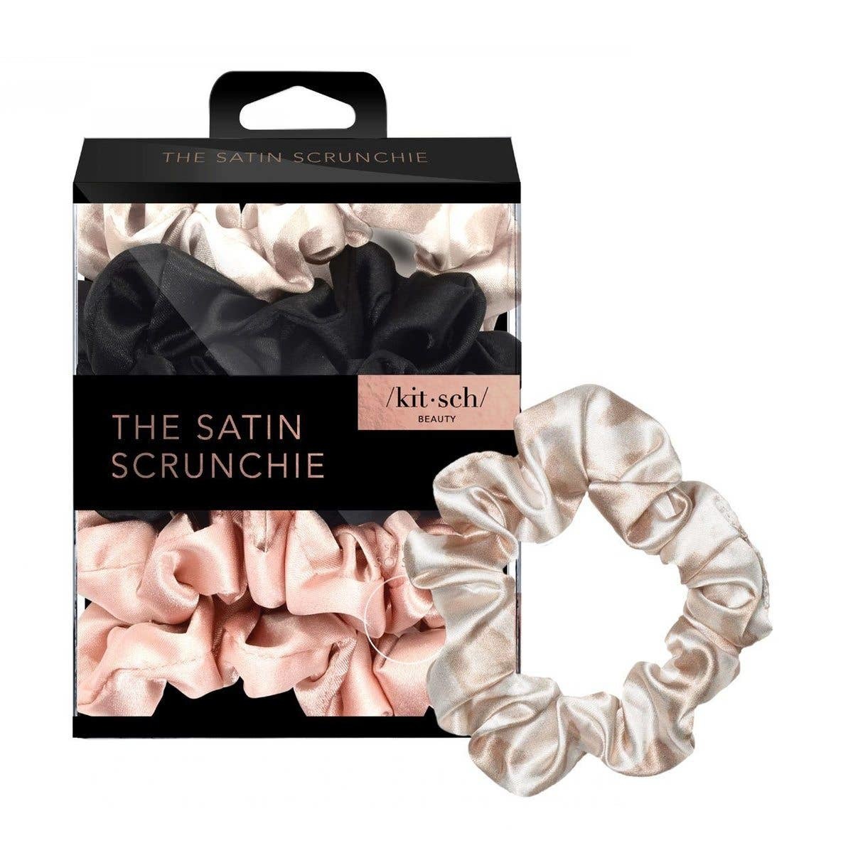 KITSCH SATIN SLEEP SCRUNCHIES ASSORTED