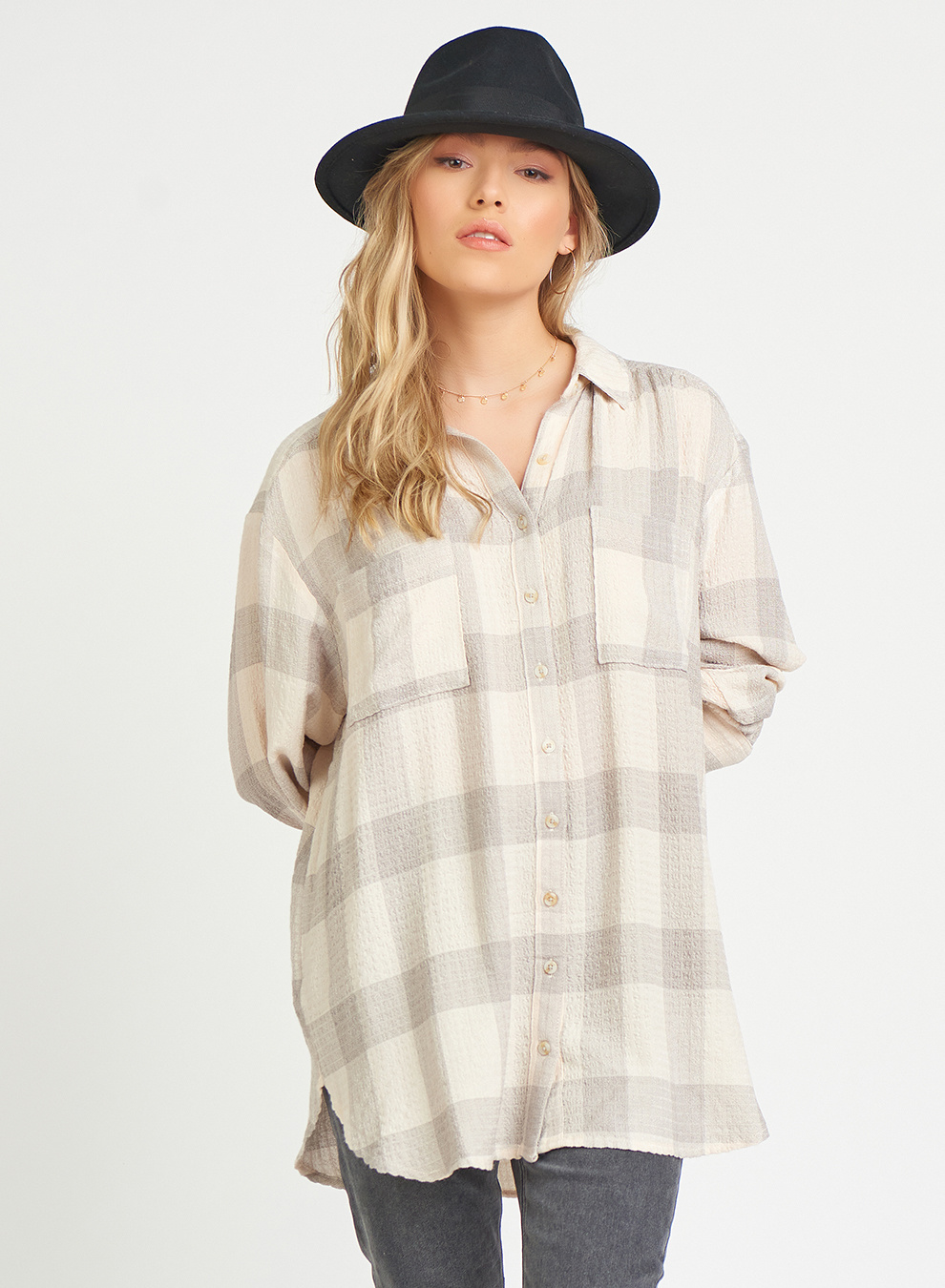 FRONT BUTTON SHIRT