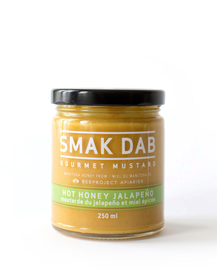 SMACK DAB SMACK DAB HOT HONEY JALAPENO MUSTARD