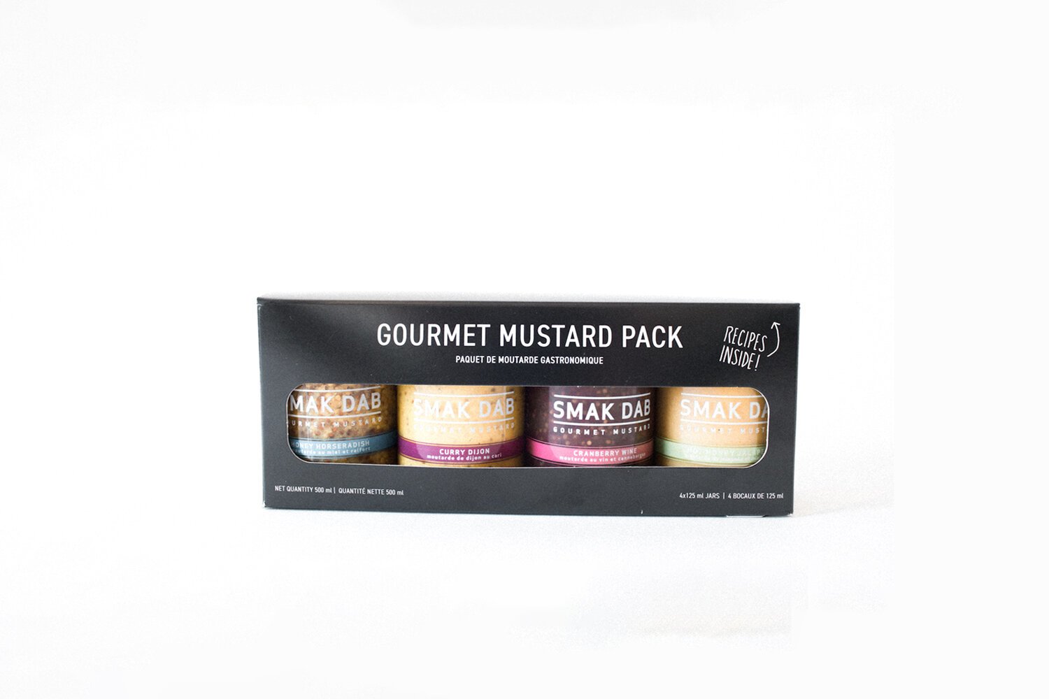 SMACK DAB SMACK DAB BLACK GOURMET MUSTARD PACK