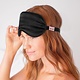 KITSCH SATIN EYE MASK BLACK