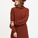 MOCK NECK SWEATER DRESS