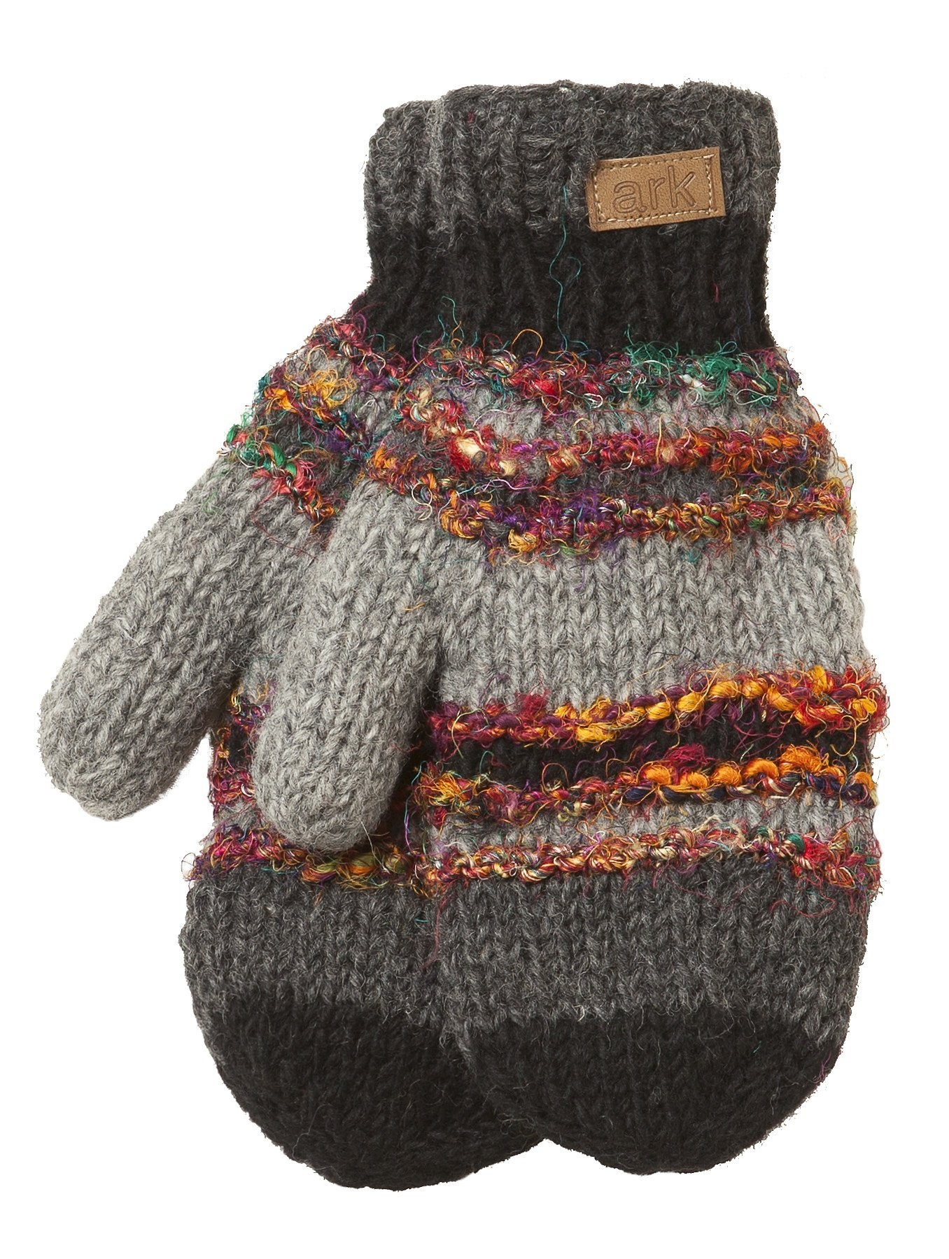 ARK SWOOLSTRIPE MITTENS