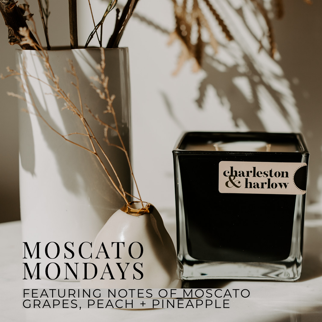 CHARLSTON 7 HARLOW MOSCATO MONDAYS SOY SCENTED CANDLE