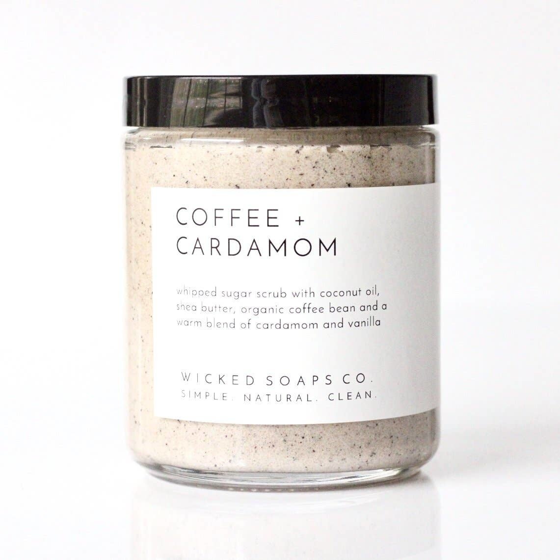 WICKED SOAPS WICKED SOAPS COFFEE 7 CARAMON WHIPPED SUGAR SCRUB