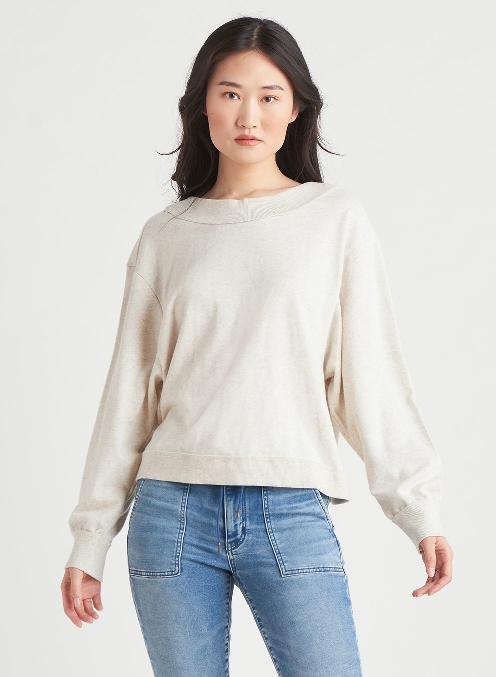 OPEN BACK KNIT TOP