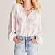 ZSUPPLY BAYFRONT WATERCOLOR WOVEN TOP