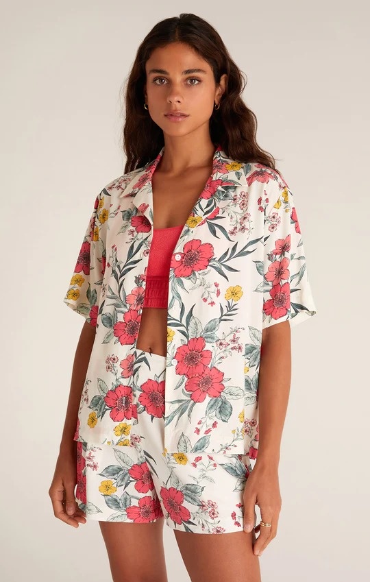 ZSUPPLY RESORT FLORAL SHIRT