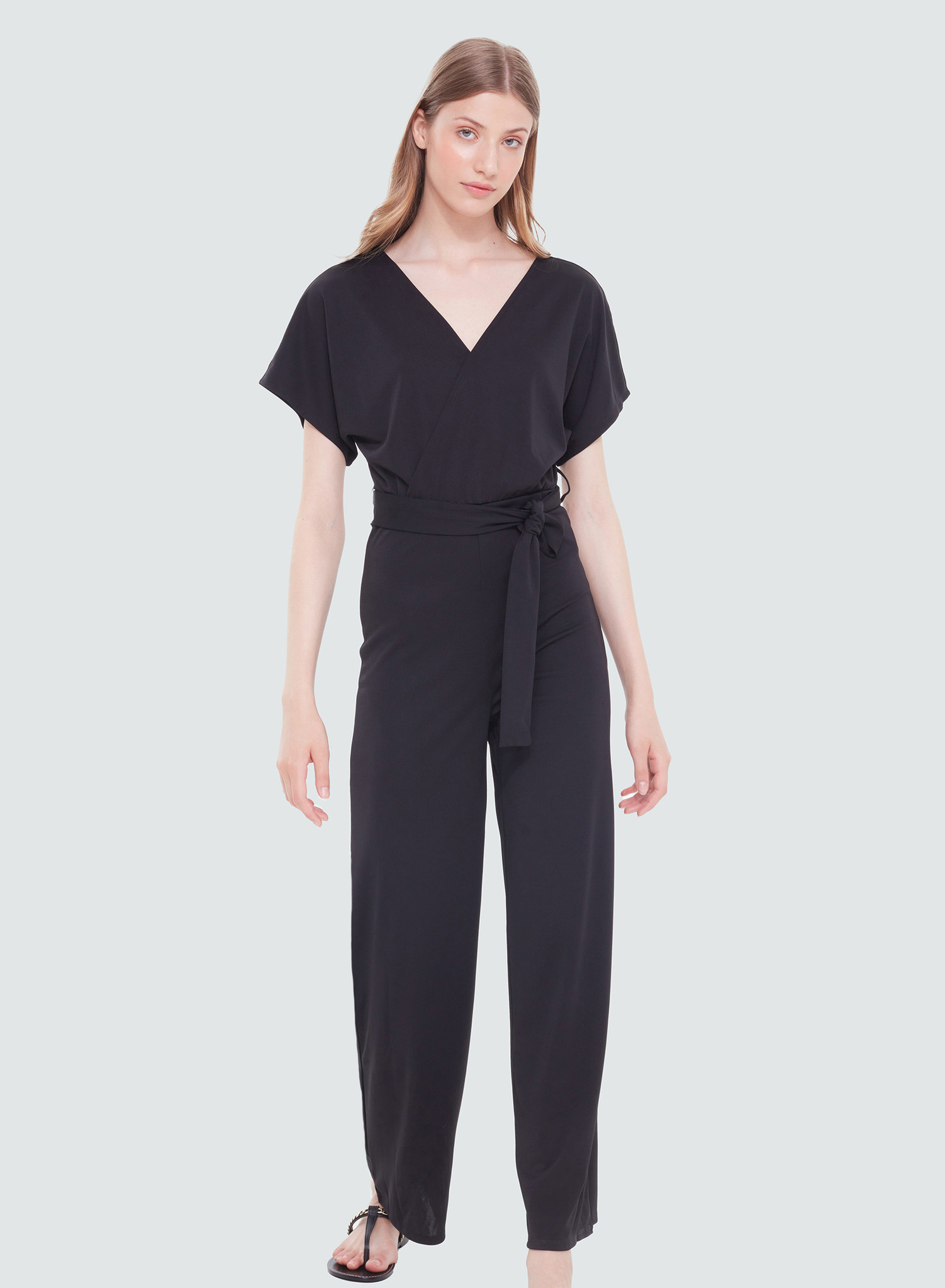 WRAP FRONT JUMPSUIT