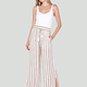 ELASTIC WAIST WIDE LEG PANT