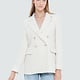 FRAYED HEM BOUCLE BLAZER