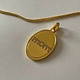 NAMASTE MOM CODE NECKLACE