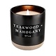 SWEET WATER DECOR SWEET WATER DECOR TEAKWOOD AND MAHOGANY CANDLE