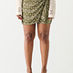 PRINTED SKORT WITH KNOT