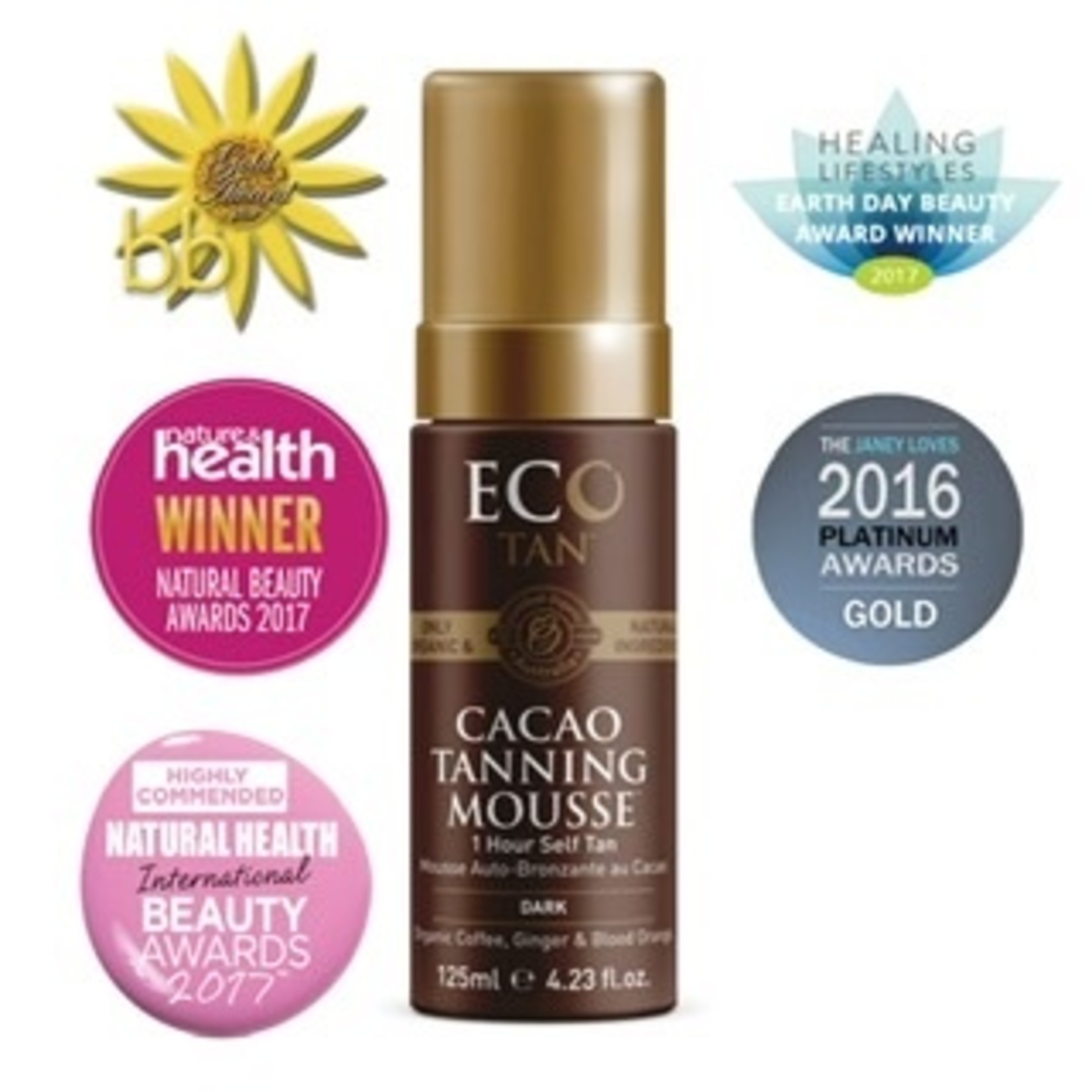 Eco Tan Eco Tan Cacao Tanning Mousse 125ml