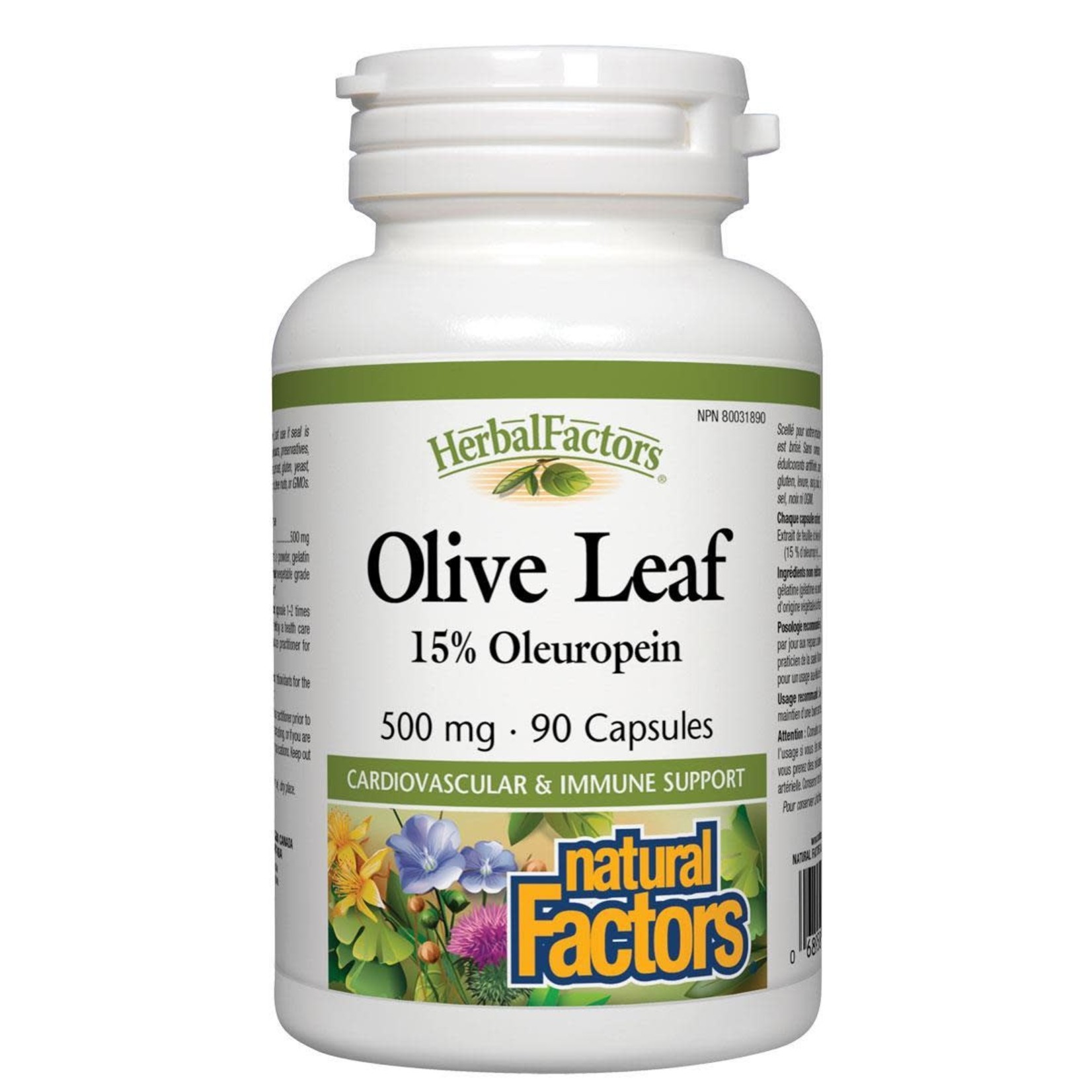 Natural Factors Natural Factors Olive Leaf 90 caps