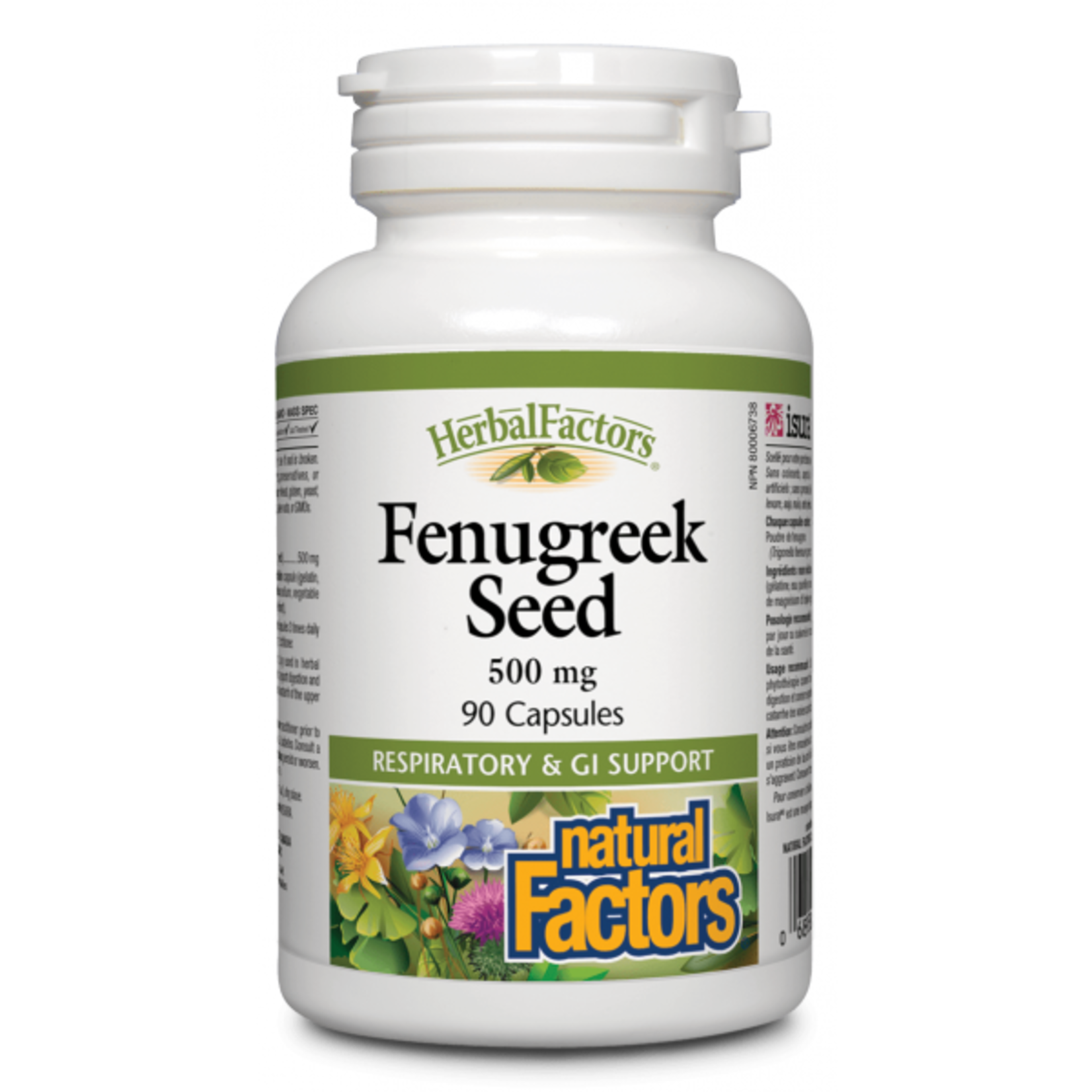 Natural Factors Natural Factors Fenugreek Seed 90 caps