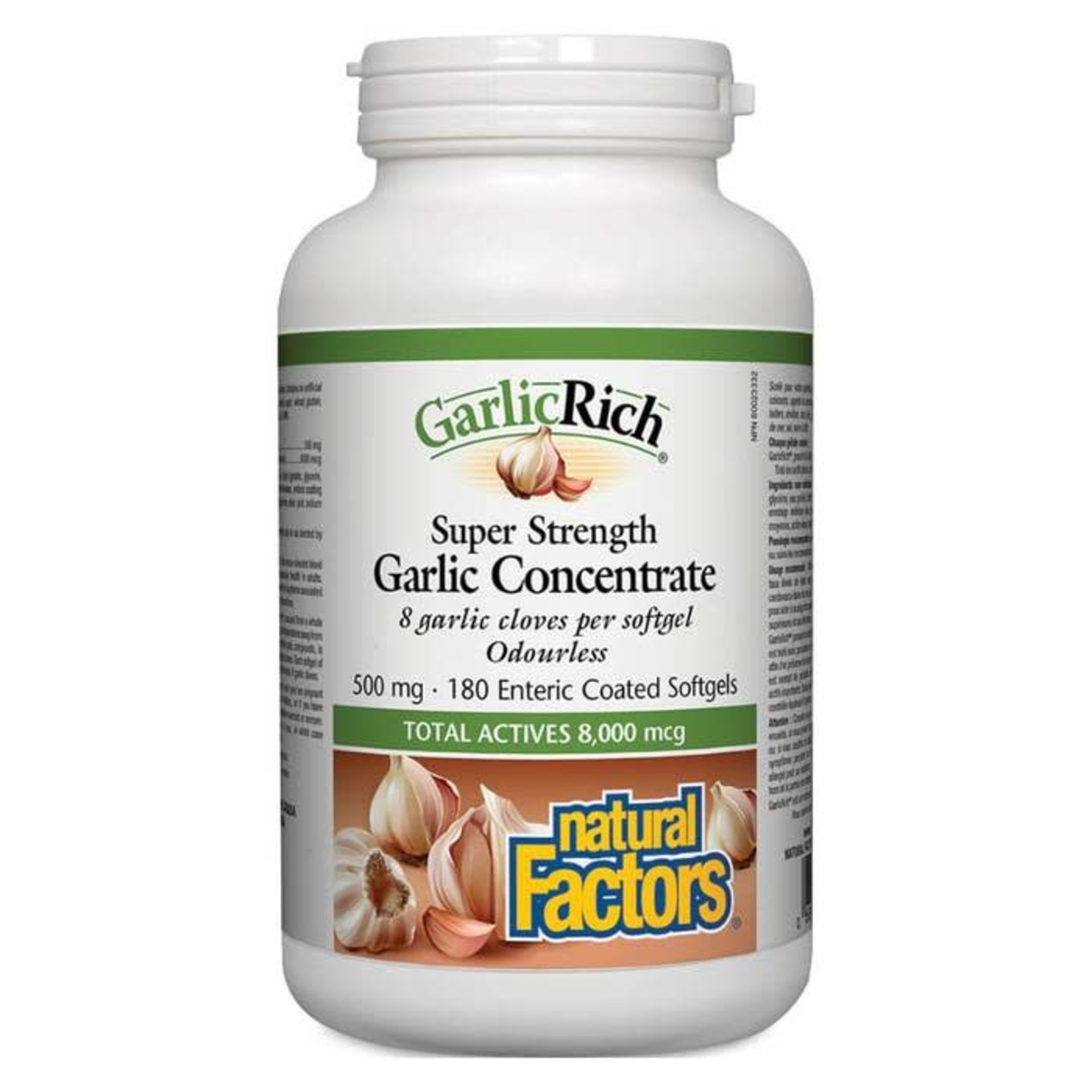 Natural Factors Natural Factors Garlic Concentrate 180 caps