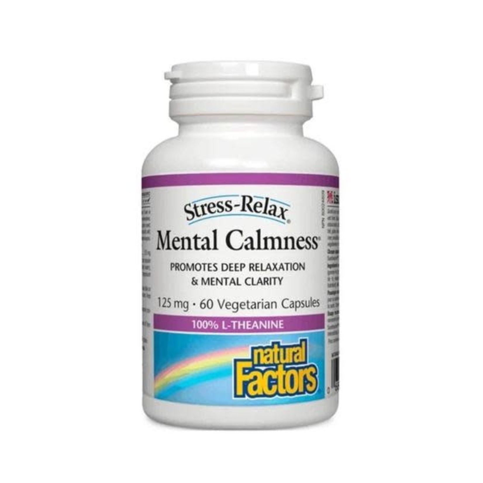 Natural Factors Natural Factors Mental Calmness 125mg 60 caps